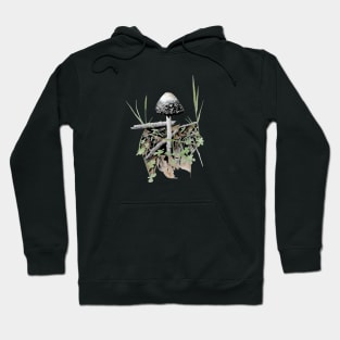 Shaggy Mane Mushroom Hoodie